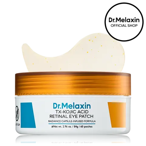 [Dr.Melaxin Official] TX Kojic Acid Retinal Eye Patch 60ea Korean Skin Care Cosmetics for Dark Circles Puffiness Radiance Anti-Aging Wrinkles