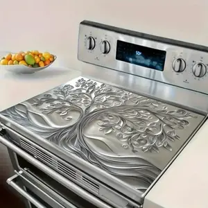 "Tree of Life" Absorbent & Draining Mat — Quick-Drying Diatomaceous Earth Mat, Silicone Countertop Drainer, Modern Minimalist Dish Drying Mat, Eco-Friendly & Antibacterial Stove Mat — An Essential Household Must-Have