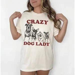 Custom Pet T-Shirt with Photo DTG Printed | Personalized Pet Portrait Shirt | Custom Dog Cat Graphic Tee | Pet Lover Gift