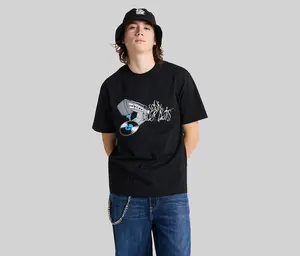 KIKWEAR CUTS GRAPHIC TEE - BLACK