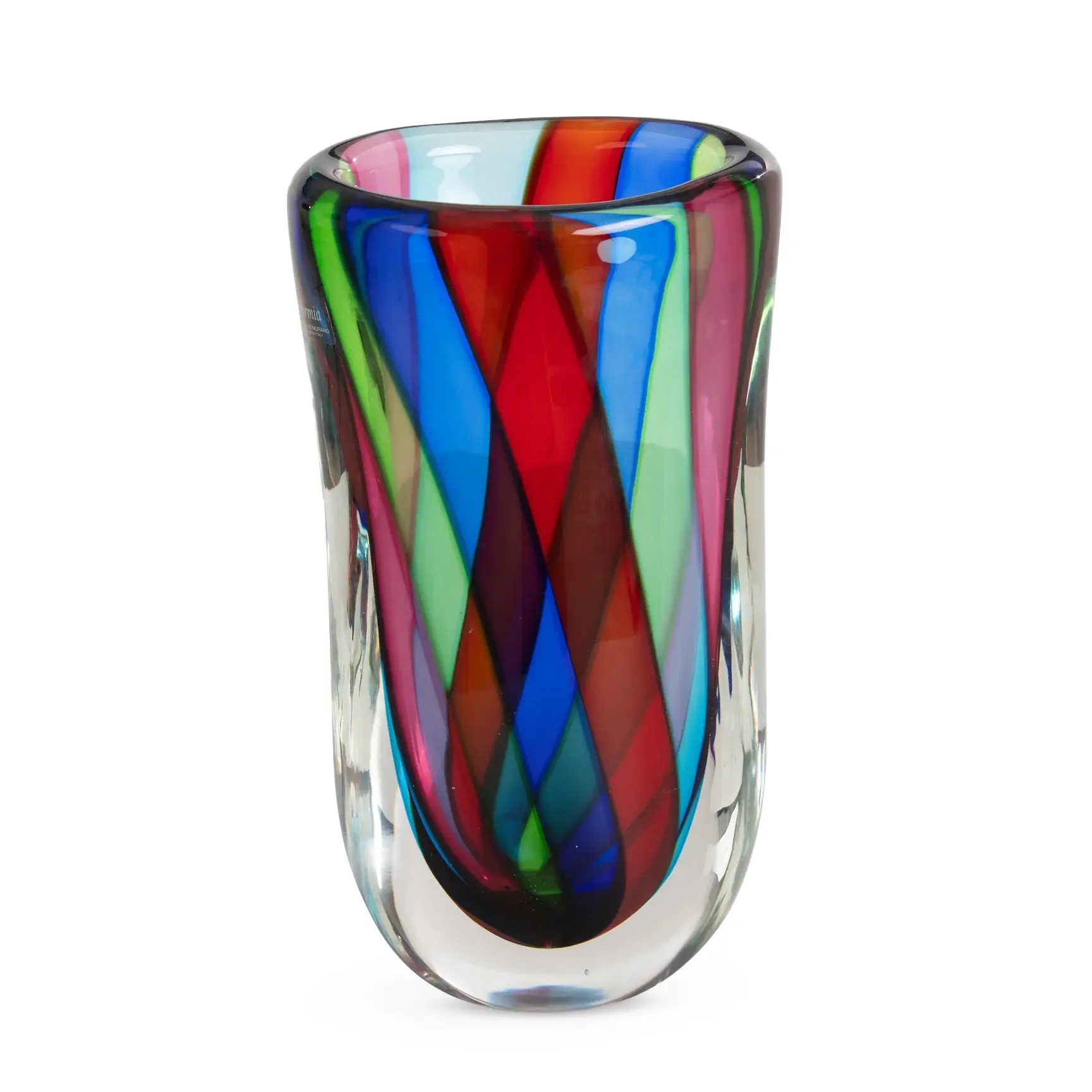 Murano Glass Vase by Formia