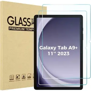 1 Pack Screen Protector for Galaxy Tab A9 Plus 11 Inch 2023, HD Tempered Glass 9H Film Guard for 11" Tab A9+ 5G Tablet (SM-X210/X216/X218)