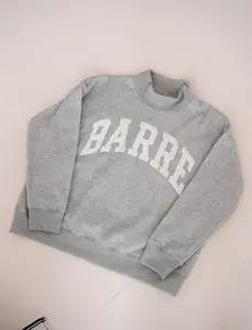 BARRE Oversized Mockneck Sweatshirt