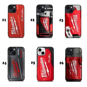 Milwaukee Tool Custom Tough Phone Case for iPhone 15 14 13 12 11 Pro Plus Pro Max X XS XR