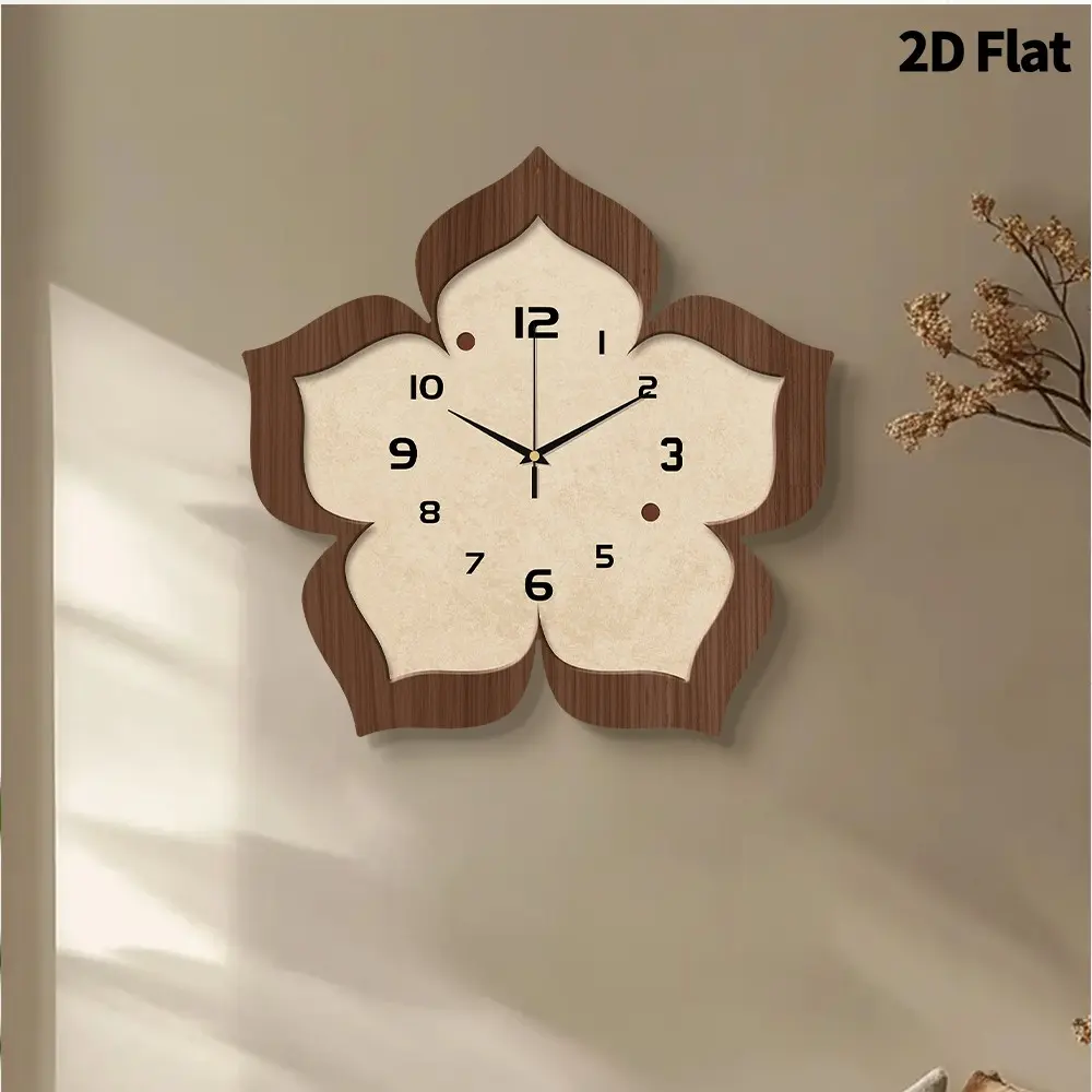 1pc 12inch/16inch Creative Star Design Decoration Home Decor Wall Clock, Super Silent Quartz Movement, No Ticking, Suitable for Decorating Clocks in Living Rooms, Bedroom, Offices, Kitchens, and Cafes, Perfect Decorative Gift for Friends and Family