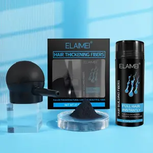 Hair Thickening Fiber Set, 2 Counts/set Hair Thickening Fiber & Spray, Professional Hair Styling Product for Men & Women, Thicker Fuller Hair