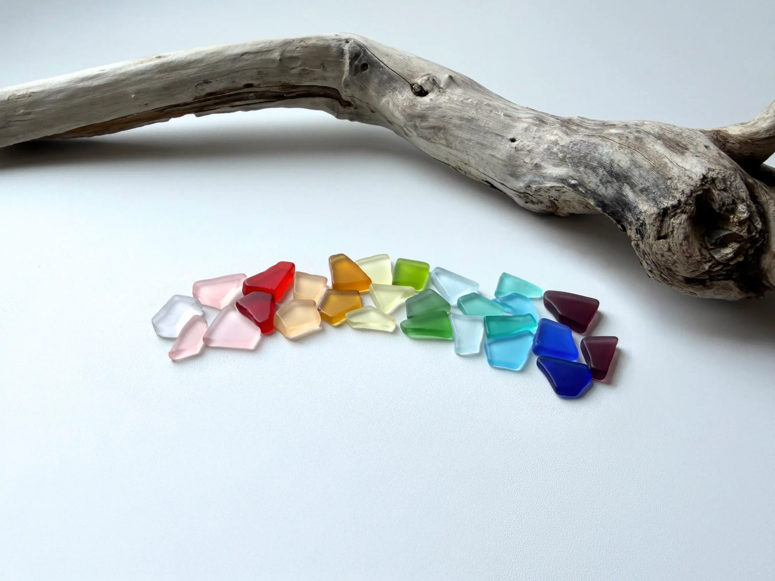 Small Sea Glass Mix – Colorful Tumbled Pieces for Crafts & Jewelry