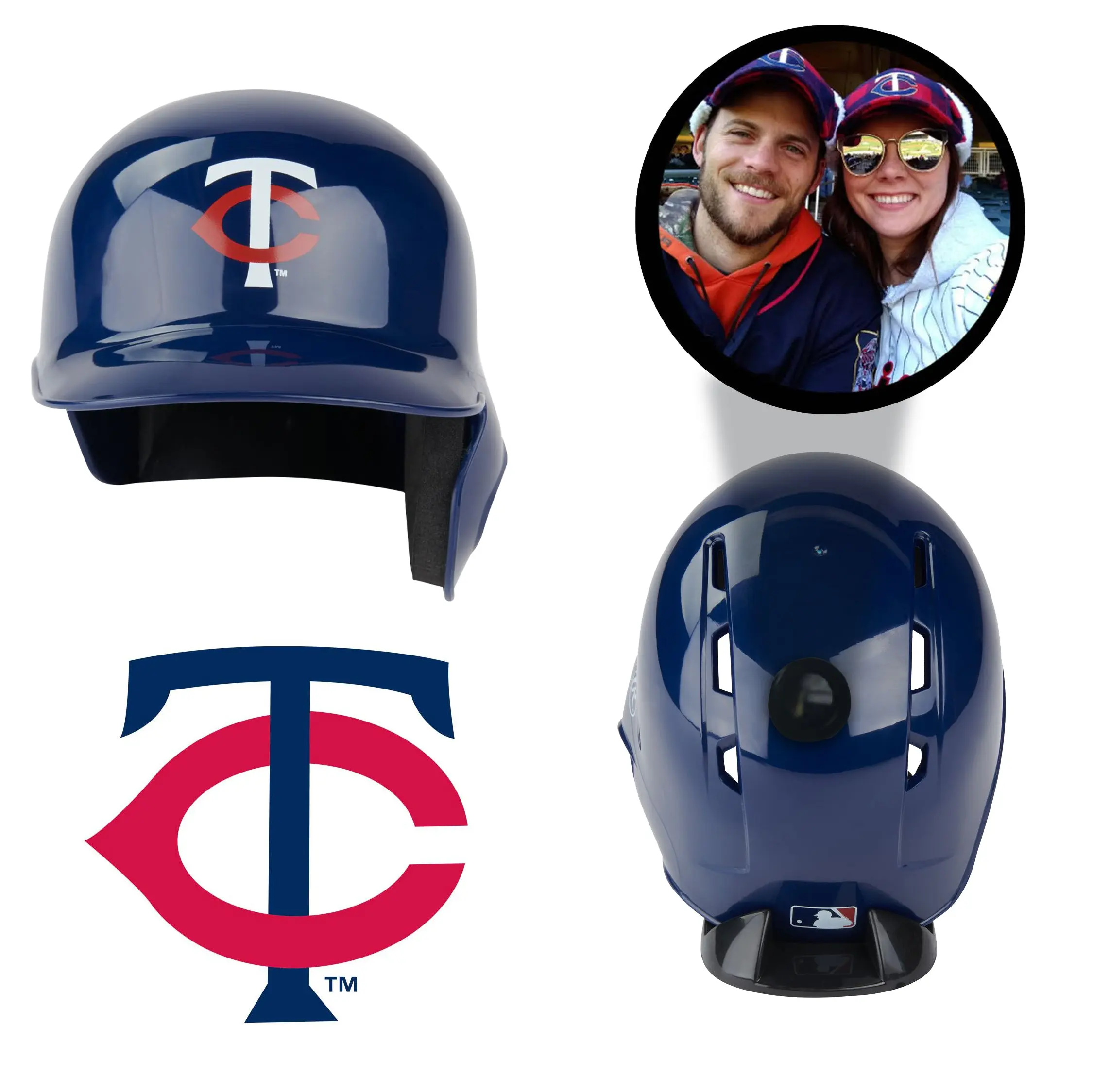 Minnesota Twins MLB Collectible Mini Batting Helmet