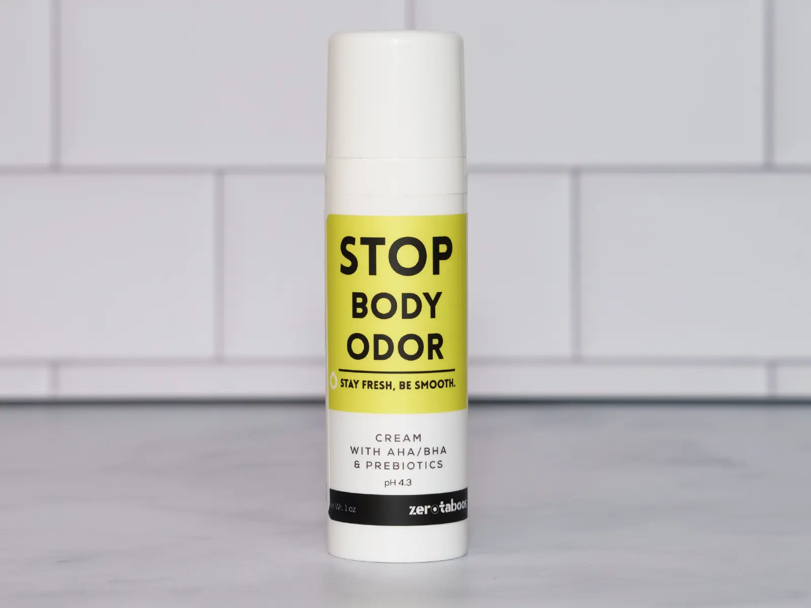 Body Odor Control Cream – AHA/BHA Odor-Fighting Formula for Armpits & Groin (Sweat-Safe, Deodorant Alternative)