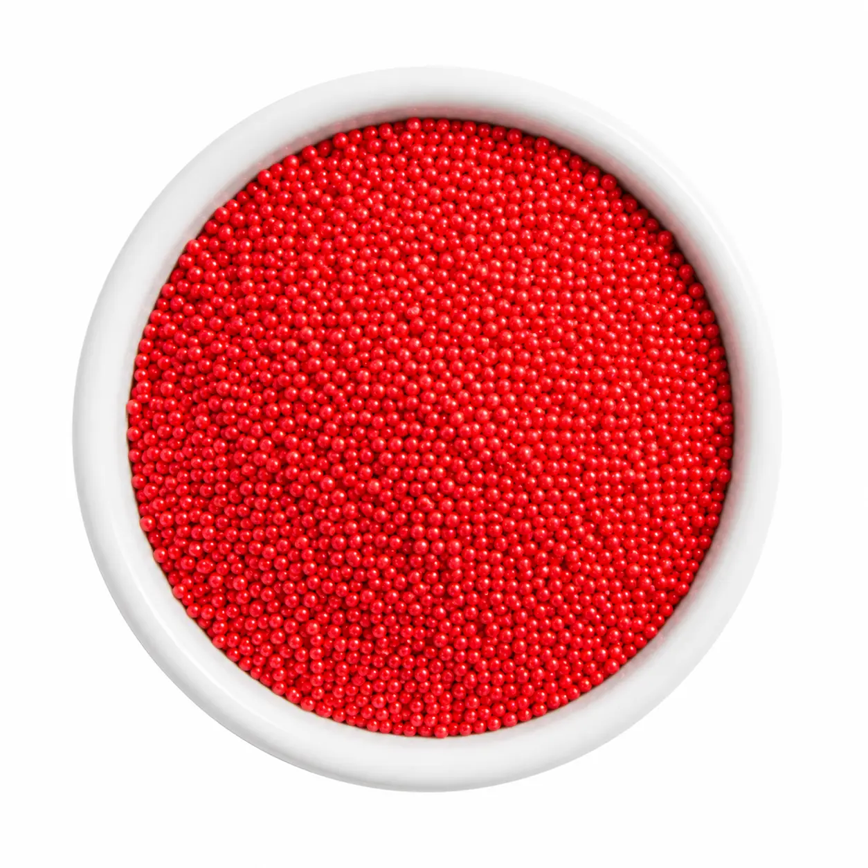 Cake Dot Sprinkles – Red Nonpareils for Viral Dot Cakes