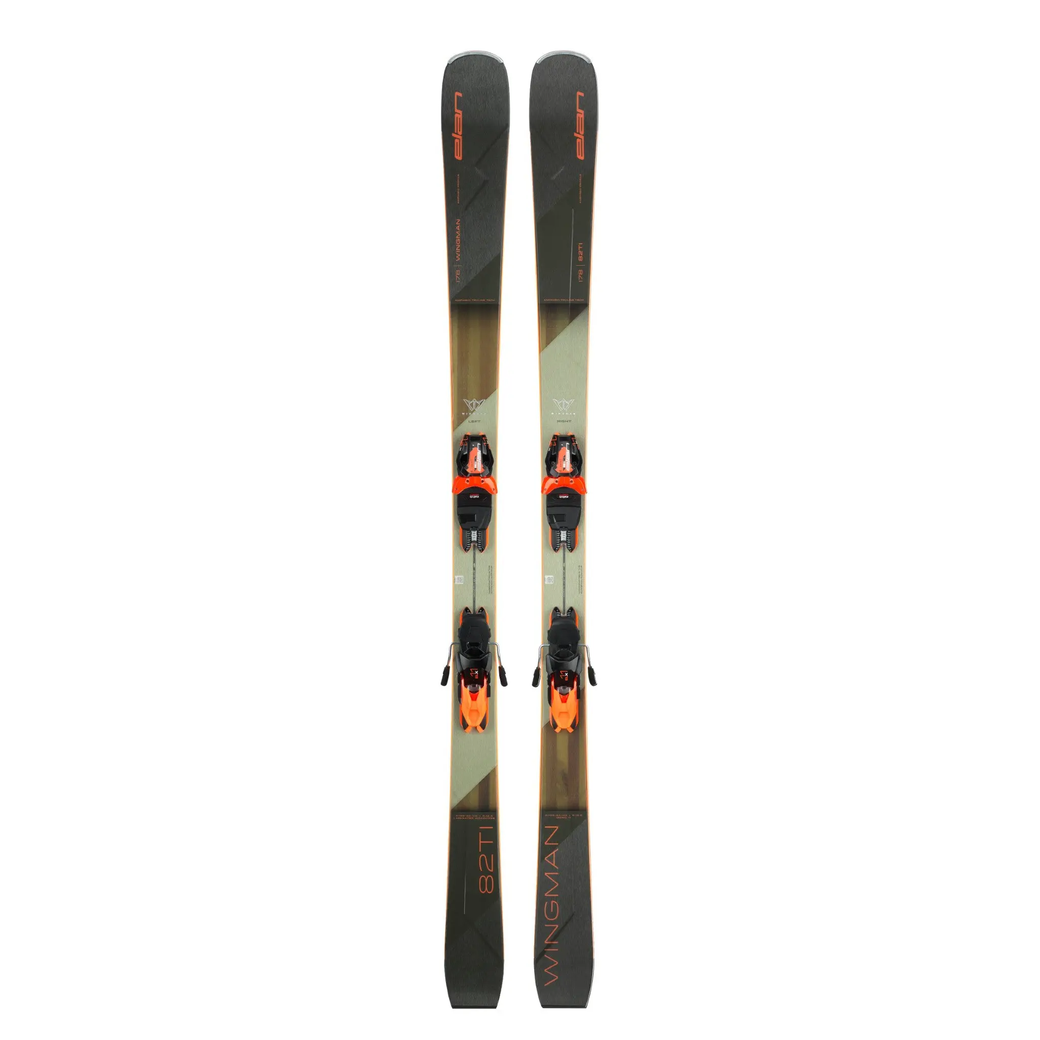 Elan Wingman 82 Ti ELX 11 GW ビンディング付き Elan Wingman 82 TI System Skis with ELX 11.0 Bindings 2025