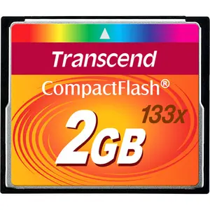 Transcend 2GB CompactFlash Card (133x) targets users who demand superior performance at a lower price