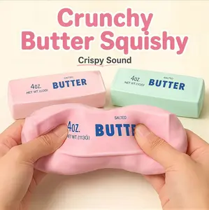 ASMR Crunchy Butter Toy – Squish, Squeak, Repeat!Stress relief and relaxation, gifts, anxiety relief