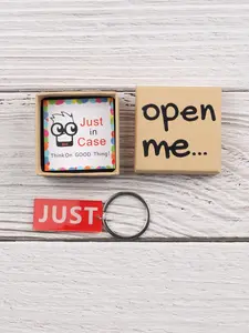 Thinkon Good Thing Fun Keychain, Funny Prank Keychain, Surprise Gift, Birthday Anniversary Present, Humorous Accessory