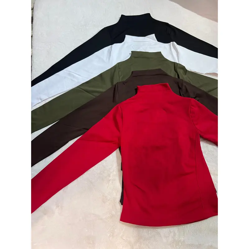 Basic Thermal Turtleneck Top
