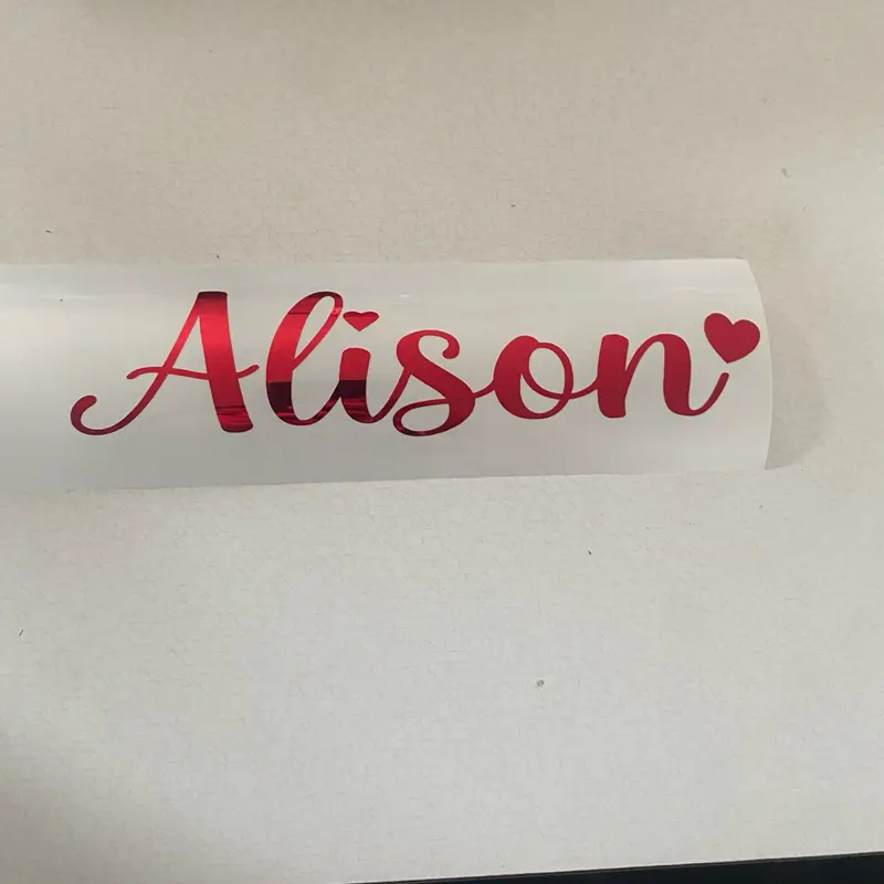 Custom name decal car decal