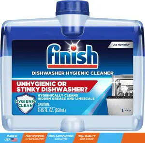 Dual Action Dishwasher Cleaner: Fight Grease & Limescale, Fresh, 8.45oz