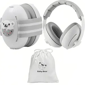 Noise Cancelling Headphones for  and  up to 48 Months, 2 in 1 Adjustable Ear Muffs Noise Protection