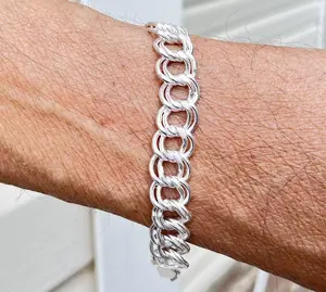 Chunky Silver Bracelet