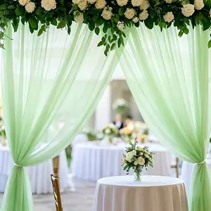 Lightweight Net Fabric for Wedding Decor, Wedding Arch Cover, Wedding Arched Backdrop, Party Backdrop, Garden Mesh, Gift Wrapping, DIY Crafts, Various Holidays, Multiple Colors Available