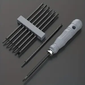 17-in-1 Special-shaped Screwdriver Set Inner Triangle Cross Y-shaped Complete Screwdriver Special Socket Socket Cone Multi-function Screwdriver. Hand Tools Hardware