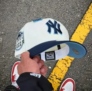 New Era MLB Baseball Cap Adjustable Strapback – Yankees Dodgers Curved Brim Hat, Premium Cotton Streetwear Cap for Men Women, Classic A Frame Structured Fit, Everyday Casual Urban Fashion, Lightweight Comfortable Outdoor Hat
