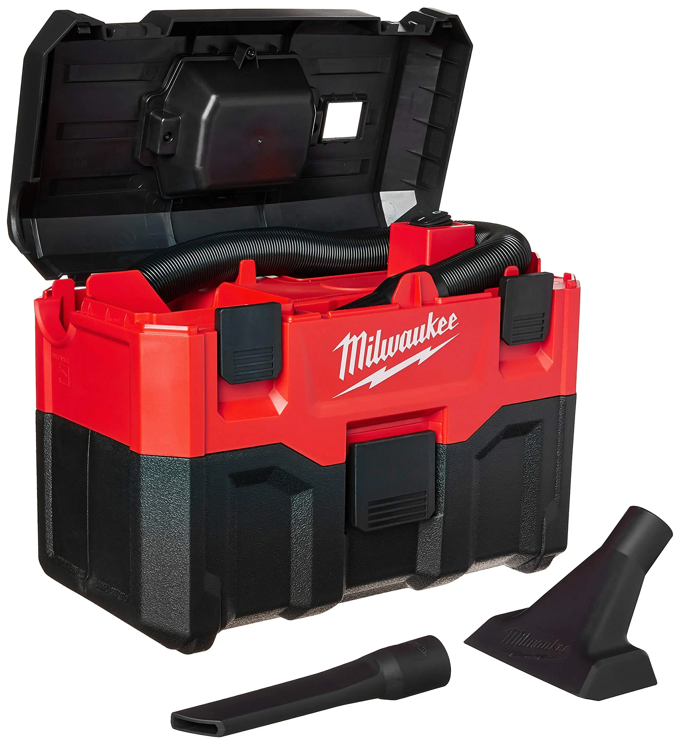 Milwaukee 0880-20 18-Volt Cordless Wet/Dry Vacuum, Red Milwaukee 0880-20 18-Volt Cordless Wet/Dry Vacuum, Red