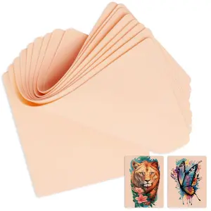 Soft Double-Sided Tattoo Practice Skin - Realistic 8x6 Inch Training Skins for Beginners & Pros, Ideal for Tattooing Techniques, Available in Bulk Packs