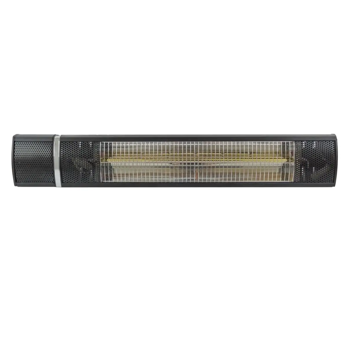 212 MAIN Wall Mount Electric Heater - AZ Patio Heaters HIL-TW15R Model, Black Aluminum Outdoor Heating System, IP65 Rated