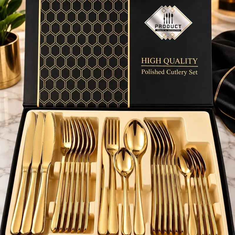 Luxury Gold Cutlery se