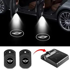 Magnetic LED Car Door Welcome Light, Wireless Laser Projection Lamp for Bmw Mini Cooper R56 R50 R53 F56 R60, 2011 Model Decoration