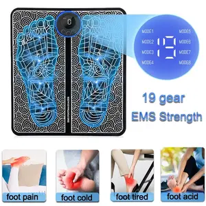 EMS Foot Massager Leg Electric Deep Reshaping Kneading Muscle Pain Relax Machine Relief Roller Somatic Therapy Device