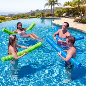 First Class Foam Pool Noodles, Heavy-Duty Floatie Swim Noodles, Durable Safe Blue Water Float for Adults & Kids, Swimming Pool Portable Accessory