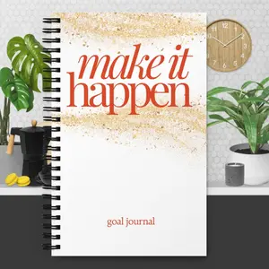Women's Goal Notebook and Journal - Perfect for Setting Goals and Tracking Progress