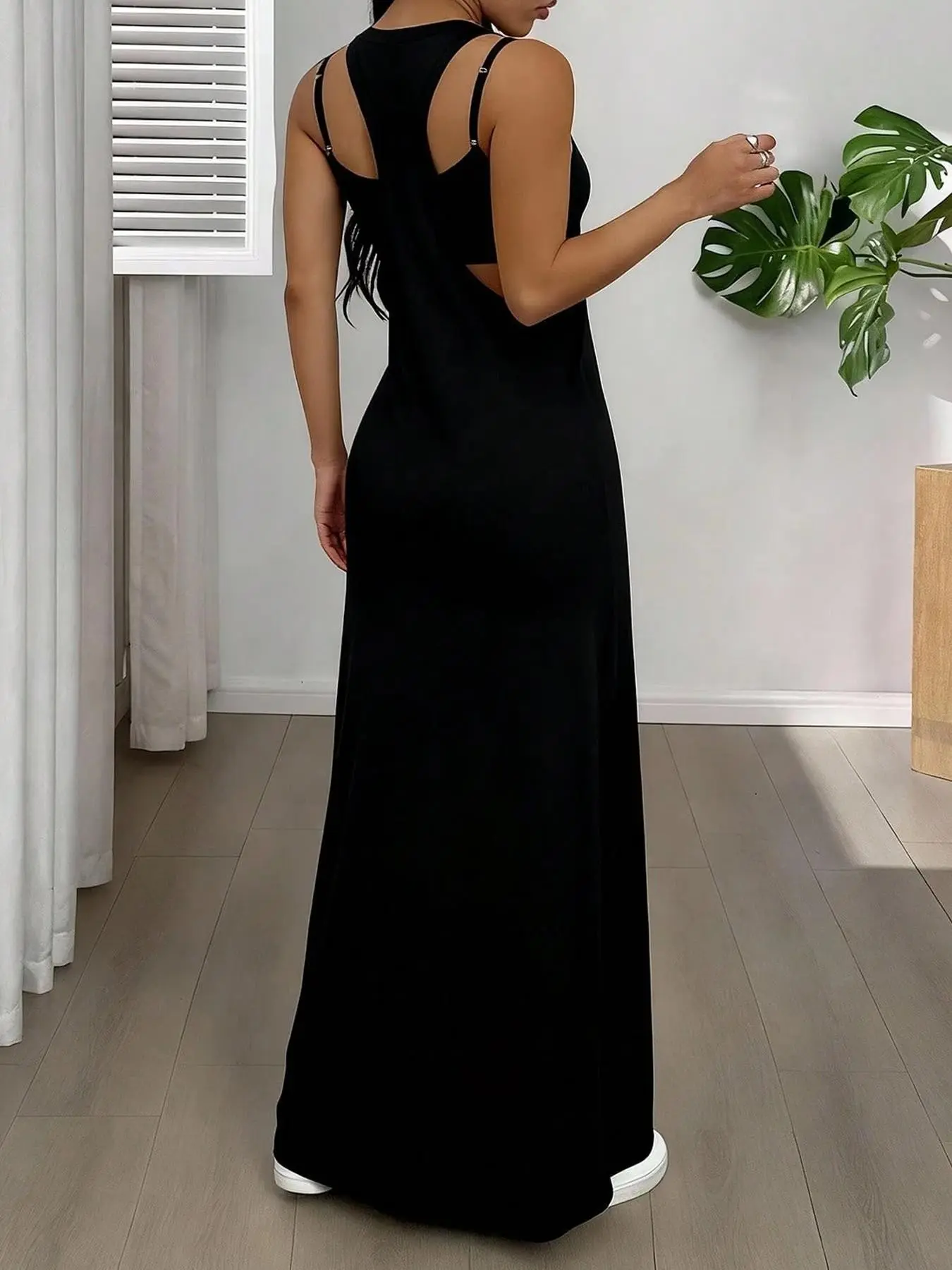 tank top bridesmaid dresses BRIDGET SILKY TANK main image 1