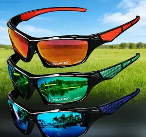 3PCS Sports Polarized Sunglasses Men Lightweight Cycling Driving Fishing Night Vision Male Shades Fashion Mirror Sun Glasses SpringStatements