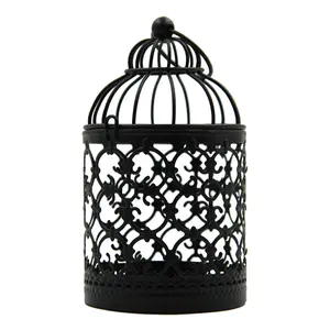 Nodic Decorative Moroccan Lantern Votive Candle Holder Hanging Lantern Vintage Christmas Candlesticks Home Decora