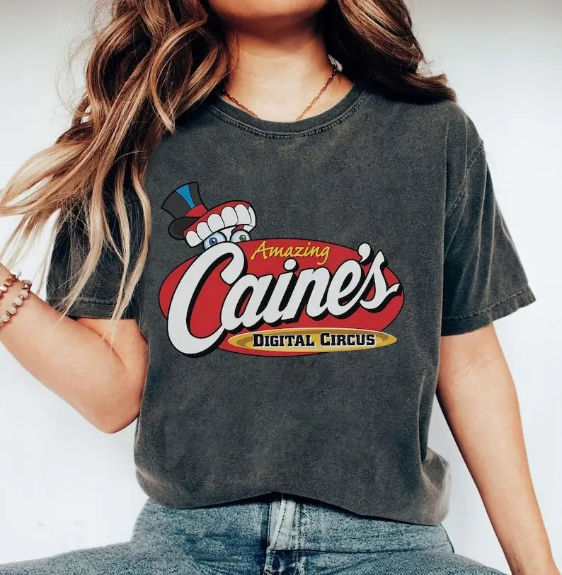 Comfort Colors The Amazing Digital Circus Shirt, Caine Shirt, Circus Shirts