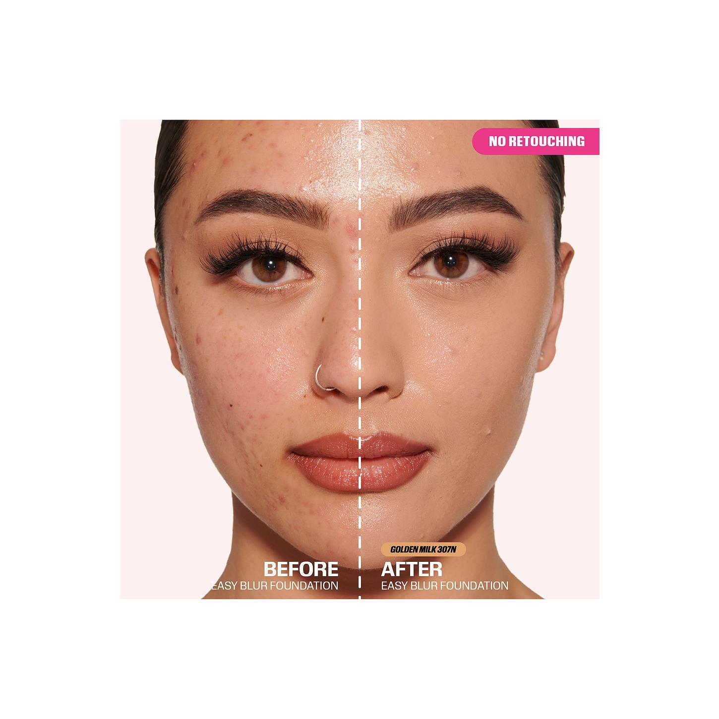 Huda Beauty Easy Blur Foundation in Golden Milk 307N