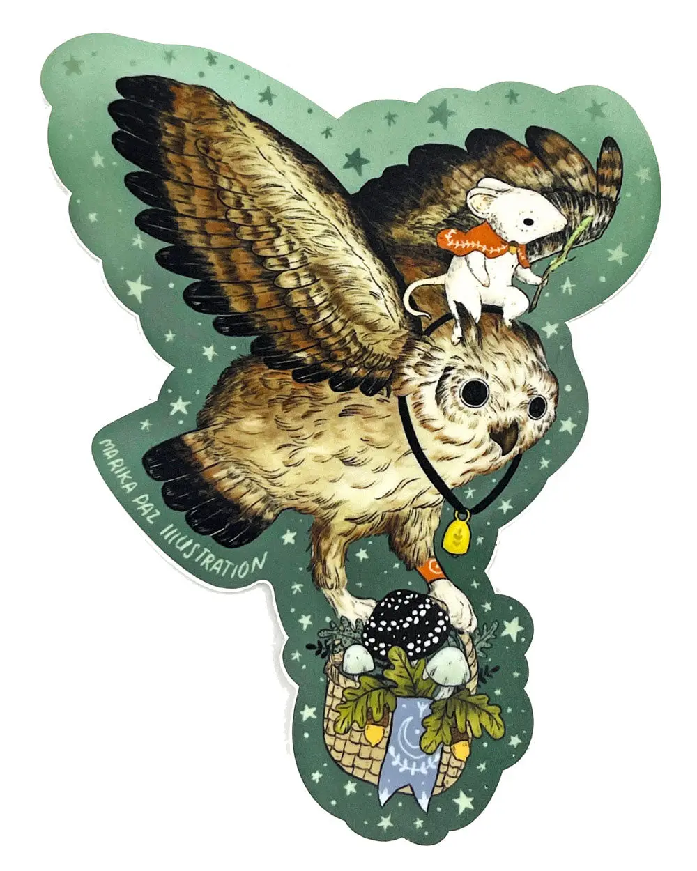 Mystic Owl Sticker
