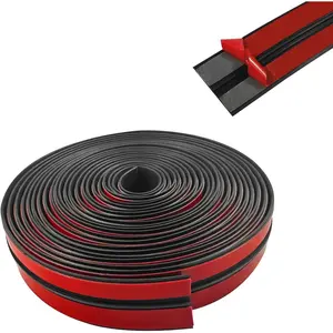 19.68 Windshield Rubber Seal  Weather Stripping Trim T Shape Sealing Strip for  Front Rear Windshield, Molding,Tailgate Adhesive Rubber Seal Strip (30mm)