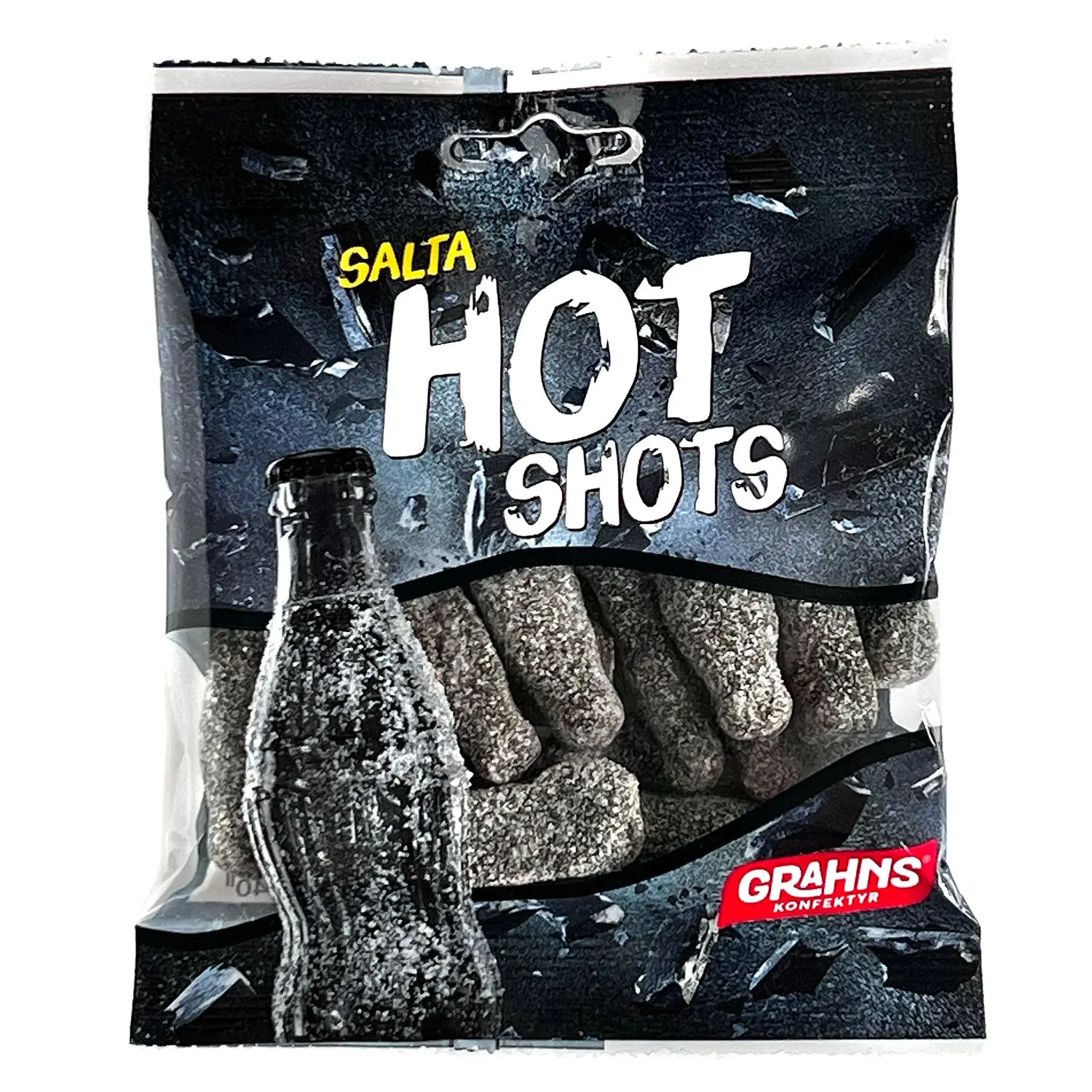 Grahns Salta Hot Shots - Very Salty Licorice Grahns Salta Hot Shots - Very Salty Licorice