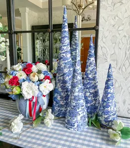 Chinoiserie Fabric Tree, Sold Individually