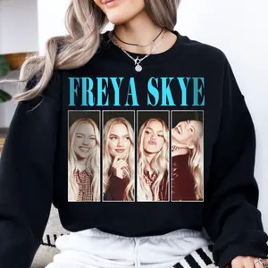 Vintage Freya Skye Silent Treatment Unisex Sweatshirt, Stars Align Tour 2026 Festival Concert Hoodie, Music Merch Tshirt, Unisex Sweater Pullover Tee