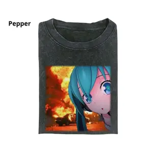 Funny #Miku Shirt, J-Pop Inspired Girl Shirt, Otaku Style T-Shirt, Vintage Graphic Tee, Menswear & Womenswear, Streetwear Tops, Casual Cotton Crewneck Shortsleeve T-shirt