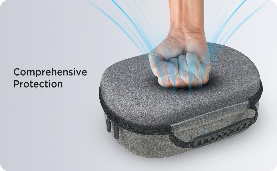 Carrying Case for Apple Vision Pro,Shockproof Anti-Scratch Portable Storage Bag with Rubber Strap Travel Hard Carry Cover Case for Vision Pro Virtual VR Headset Accessories Carrying Case for Apple Vision Pro,Shockproof Anti-Scratch Portable Storage Bag with Rubber Strap Travel Hard Carry Cover Case for Vision Pro Virtual VR Headset Accessories