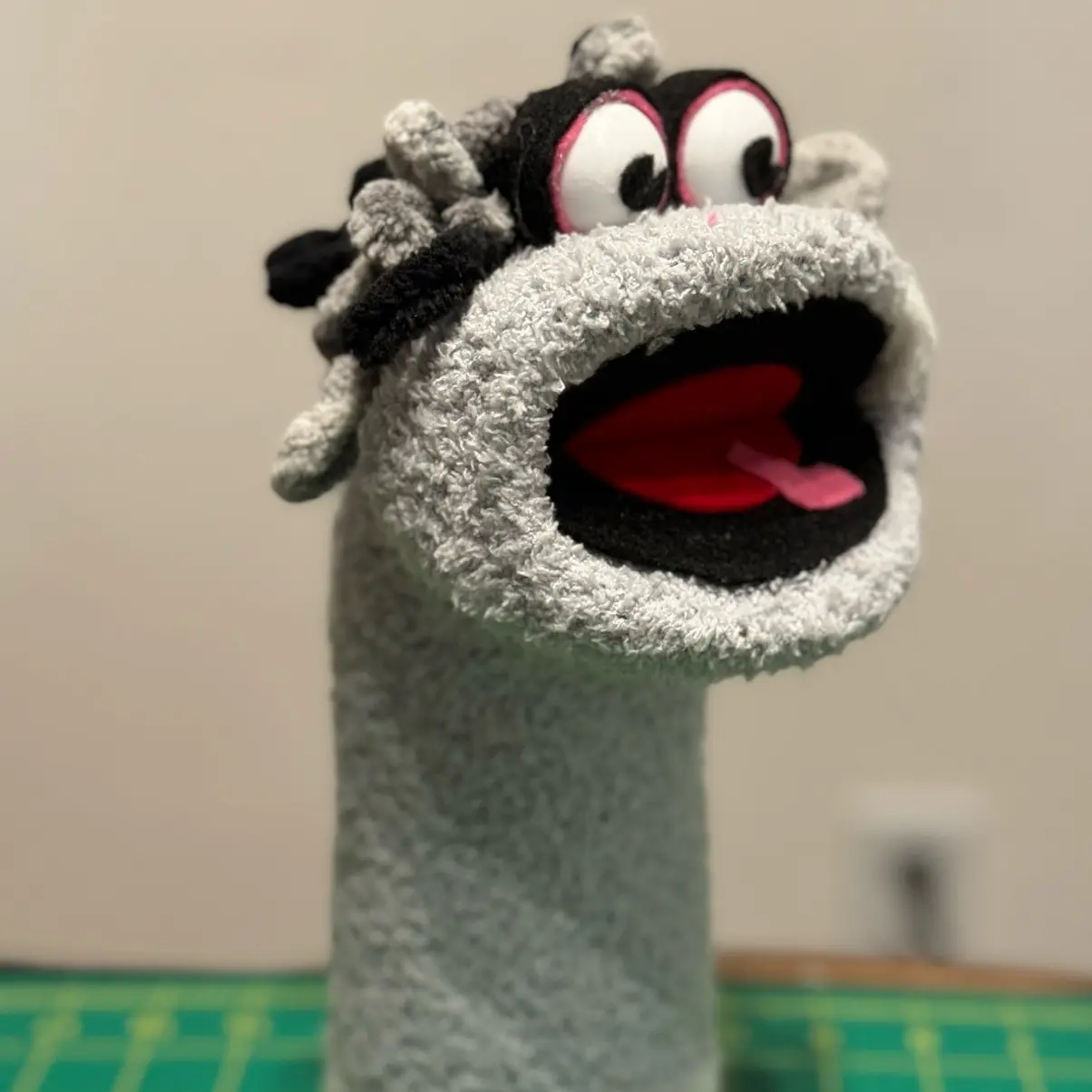 Sock puppet - Greyson Sock puppet - Greyson