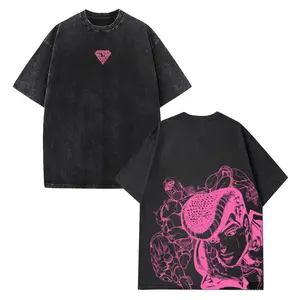 Crazy Diamond Josuke Shirt  JoJo Part 4 Graphic Tee Diamond is Unbreakable Anime Merch Retro Stand Streetwear outkast shirt men  gifts Cotton Top Menswear Fabric