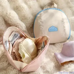 Portable Underwear Organizer Bag - 3-in-1 Travel Pouch for Underwear, Socks & Small Essentials - Compact, Leakproof, Perfect for Business Trip & Vacation