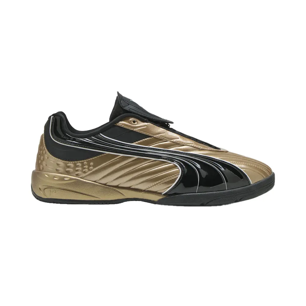 PUMA Mens V-S2 Goalgetter Lace Up Sneakers Shoes Casual - Gold